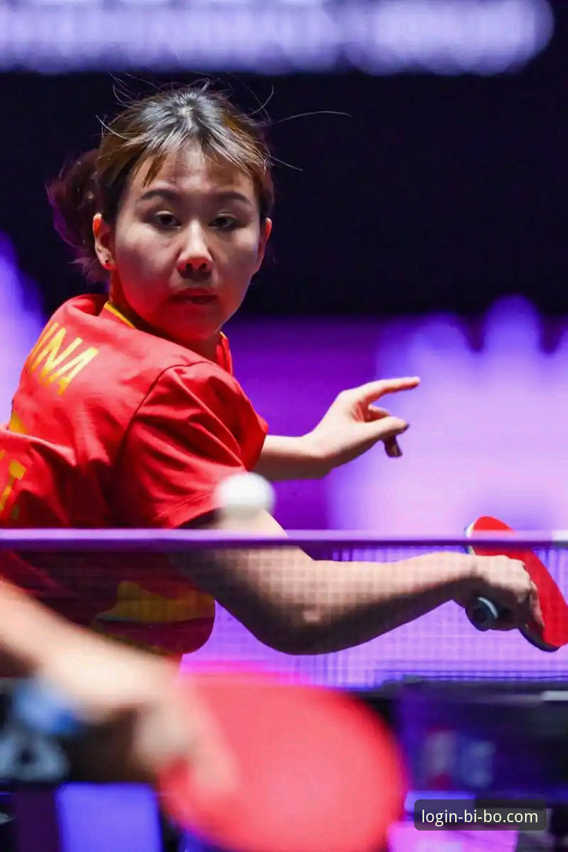 陈幸同世乒赛首秀强势横扫 必博体育平台见证中国女乒3-0完胜中国台北